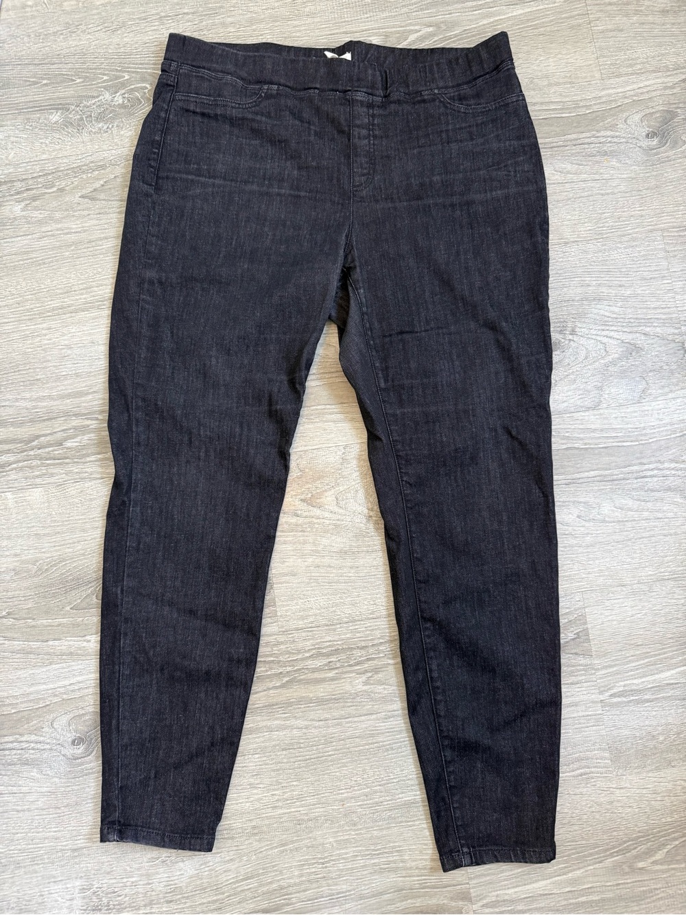 Eileen Fisher Organic Cotton Blend Black Stretch Jeggings